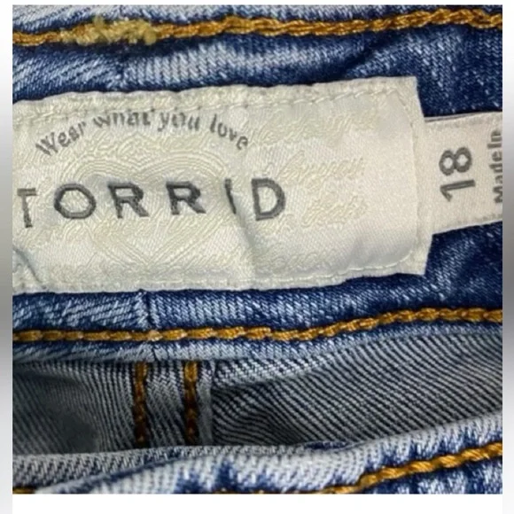 Torrid Skinny Skinny Jean Denim Shorts
Stretch - Picture 5 of 6